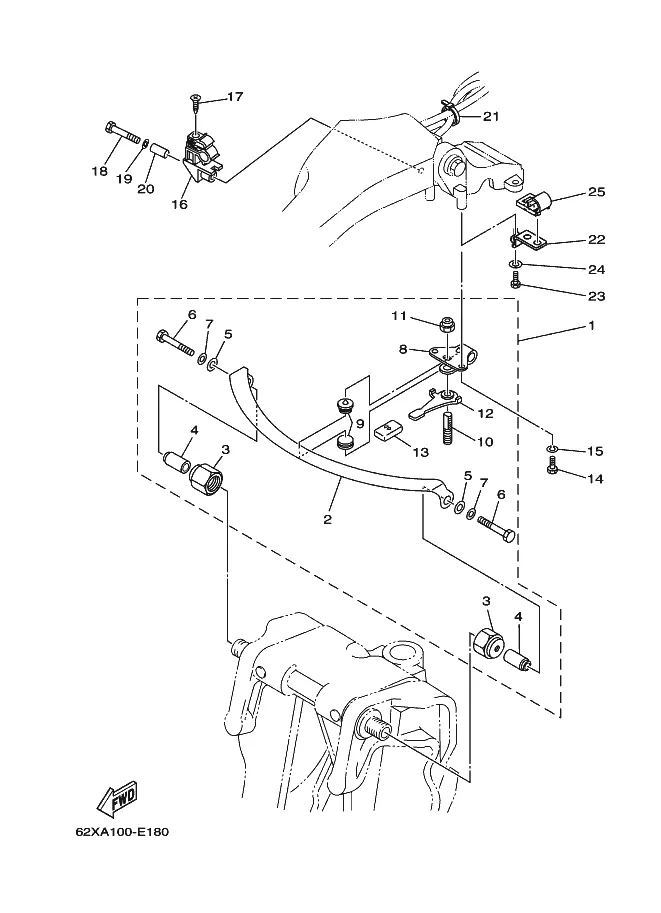 Монтажный комплект: фрикциона рулевого управления 40, 50