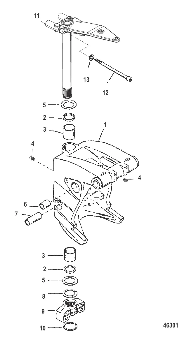 Шарнирный кронштейн (Короткий)