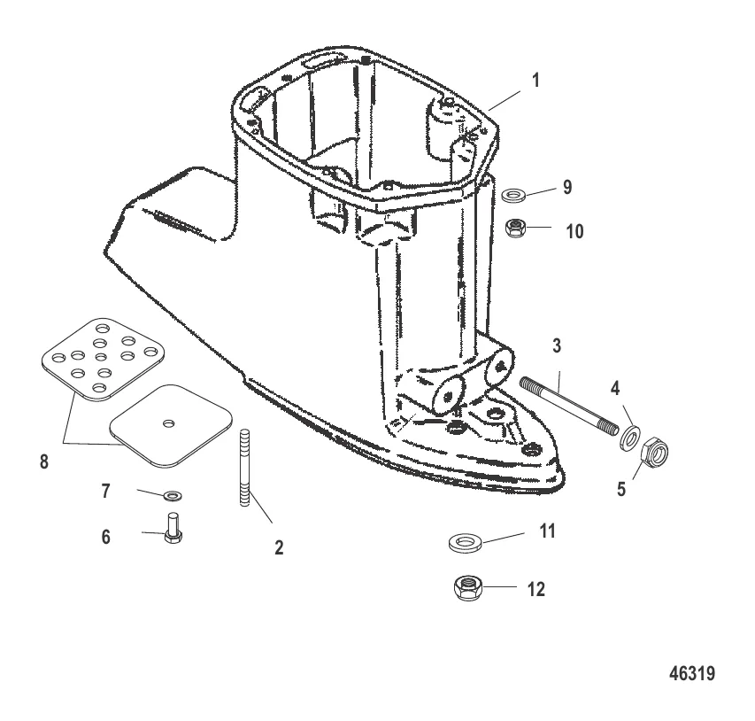Корпус ведущего вала