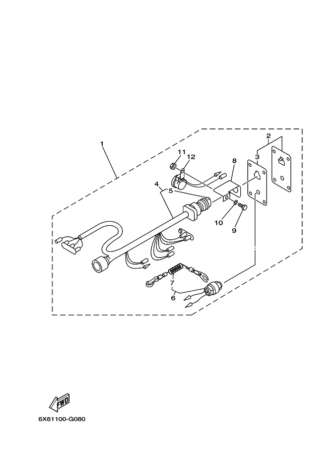 Панель переключателей 1