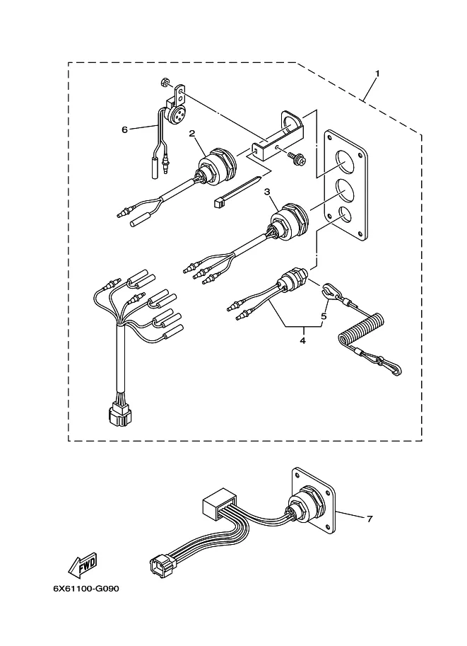Панель переключателей 2