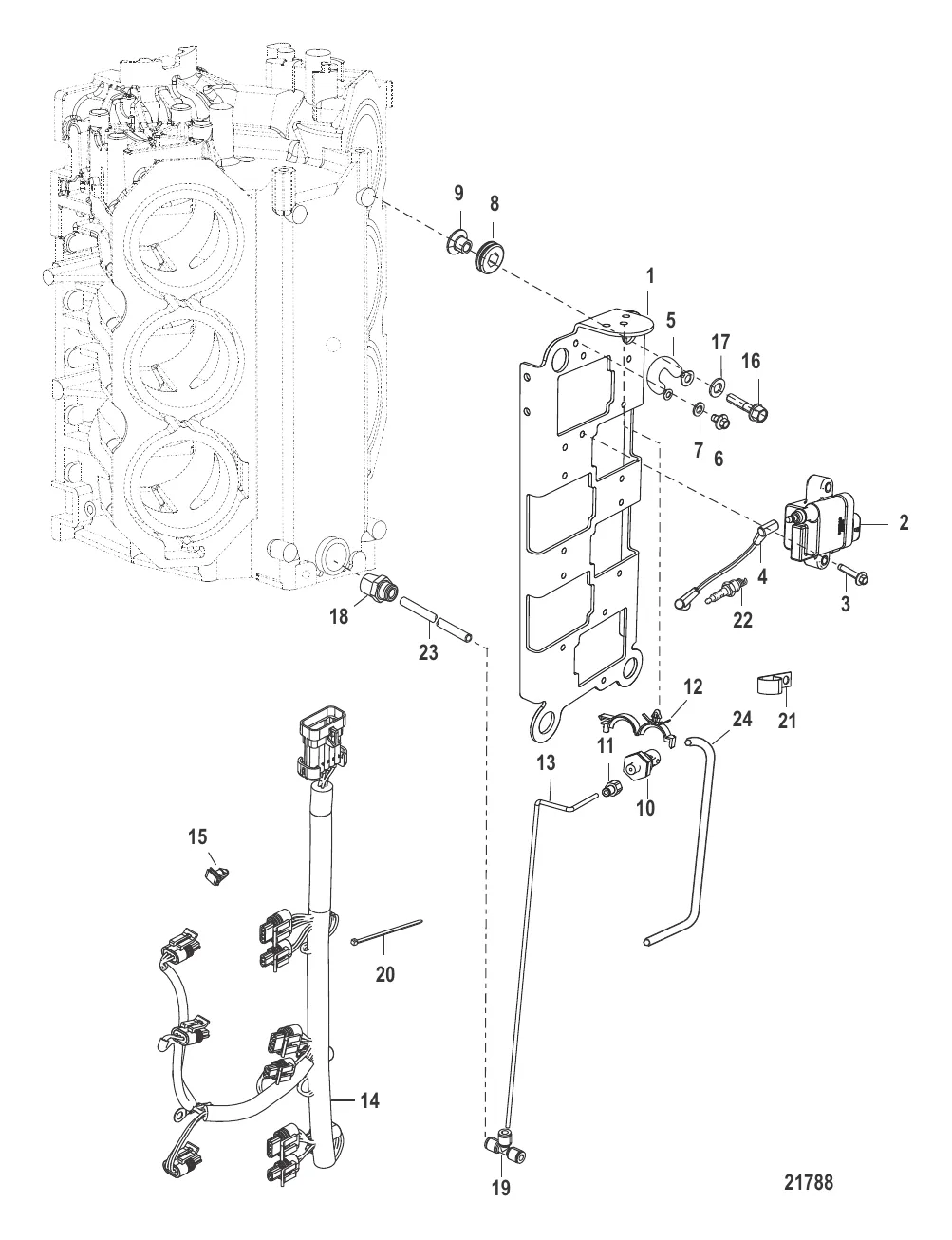 Пластина катушки
