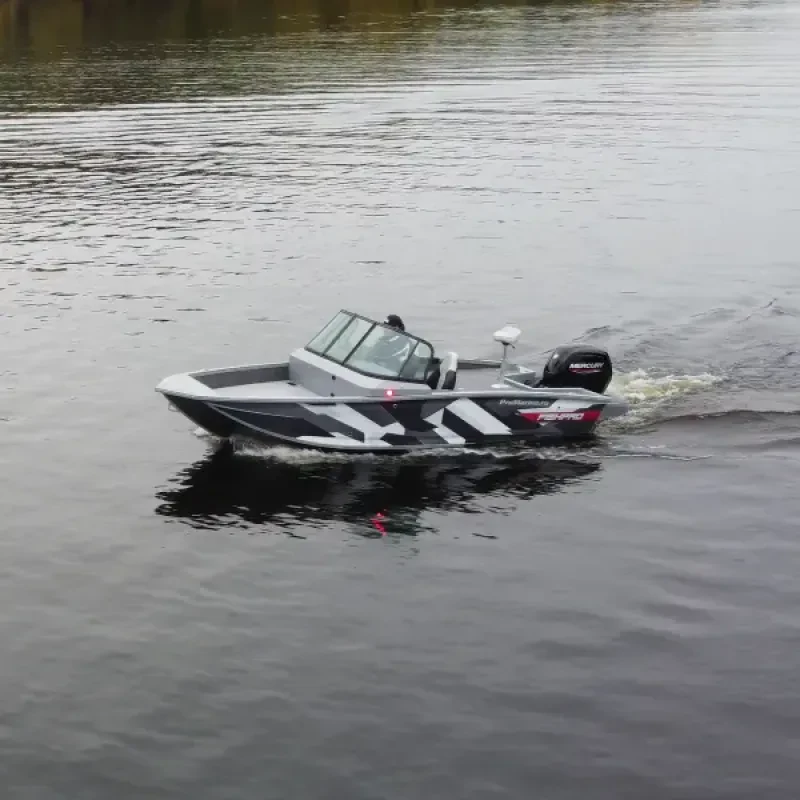 Vboats Лодка Volzhanka X5 Fish Pro c Mercury F 115 ELPT EFI