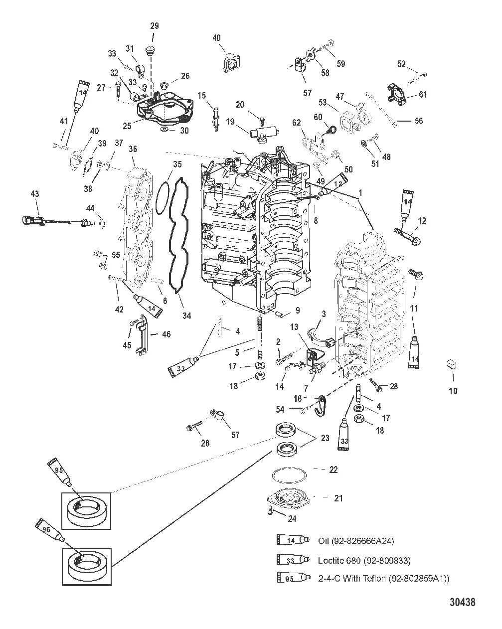 БЛОК ЦИЛИНДРОВ И КОЛПАЧОК