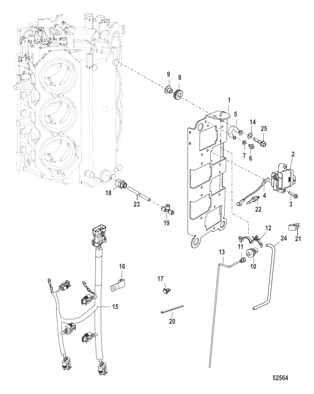 Пластина катушки