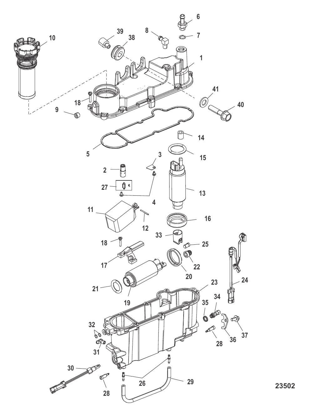 Компоненты паросепаратора