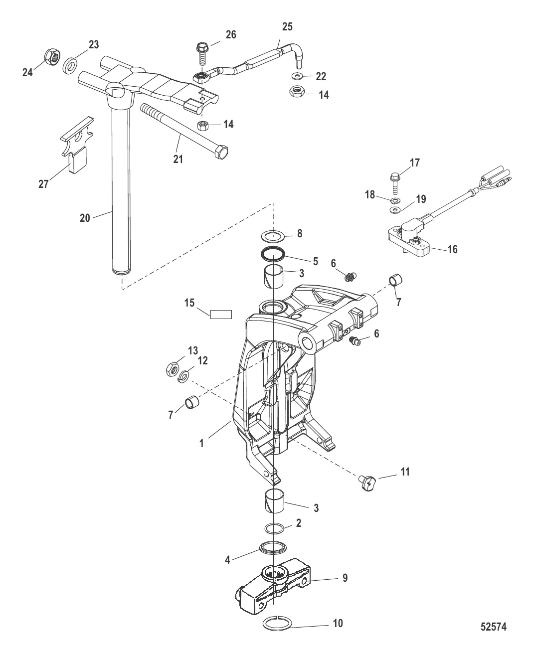 Шарнирный кронштейн