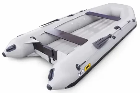 Лодка надувная моторная SL-380 (Светло-серый) (49724) 00-000014611