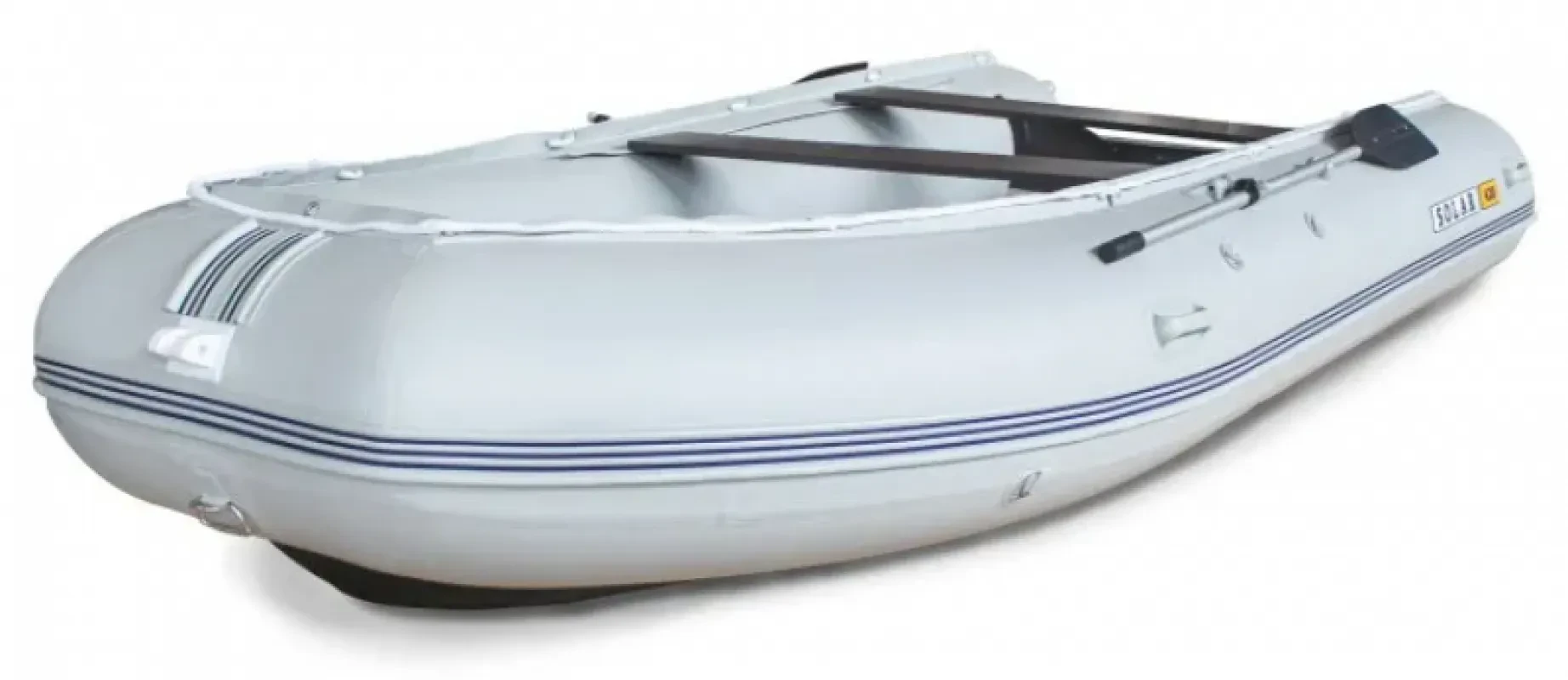 Лодка надувная моторная SOLAR-420 K (Серый)