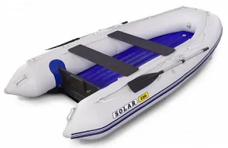 Лодка надувная моторная SOLAR-350 К (Максима) (Серый) УП-00000169