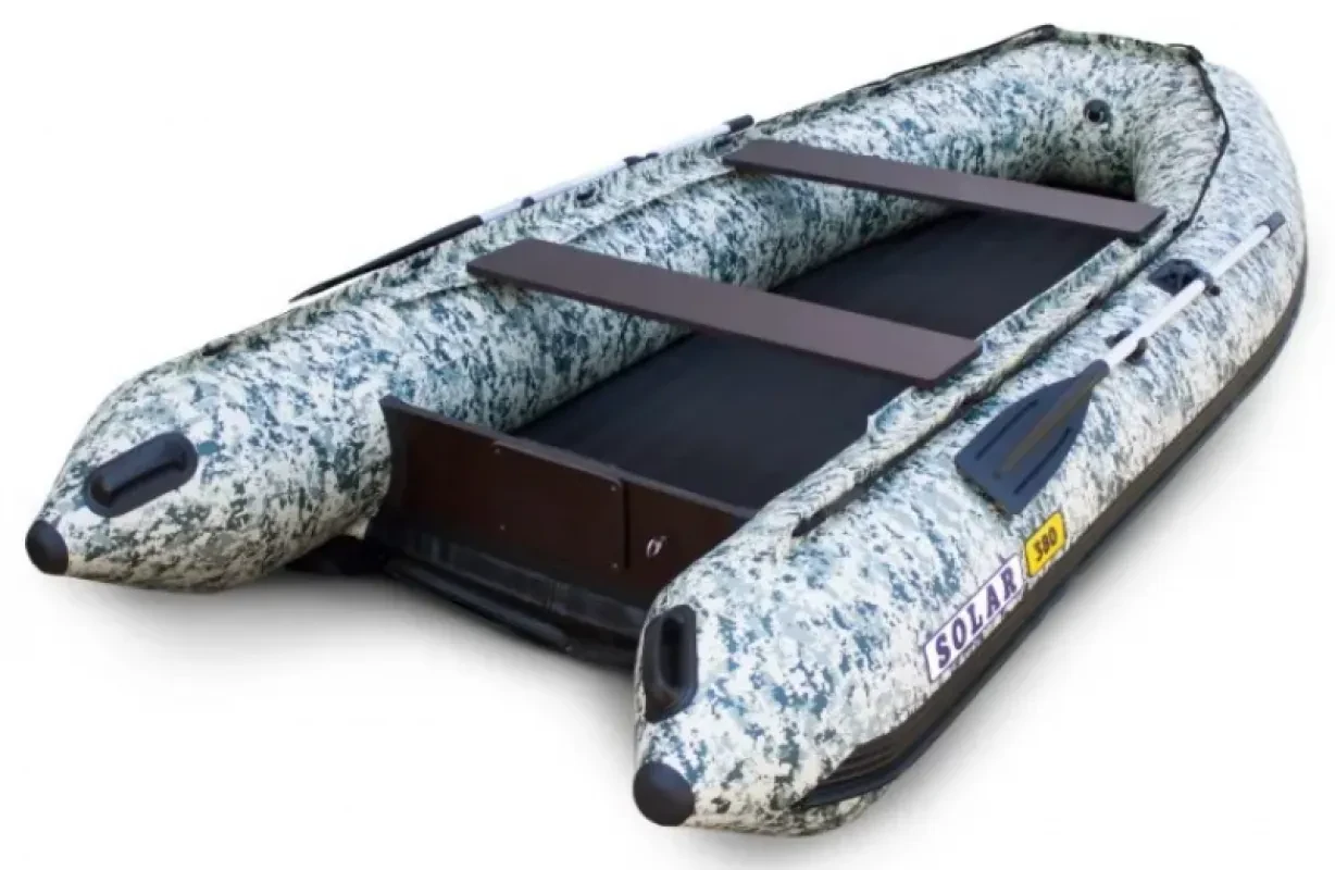 Лодка надувная моторная SOLAR-380 К (Максима) (Пиксель)