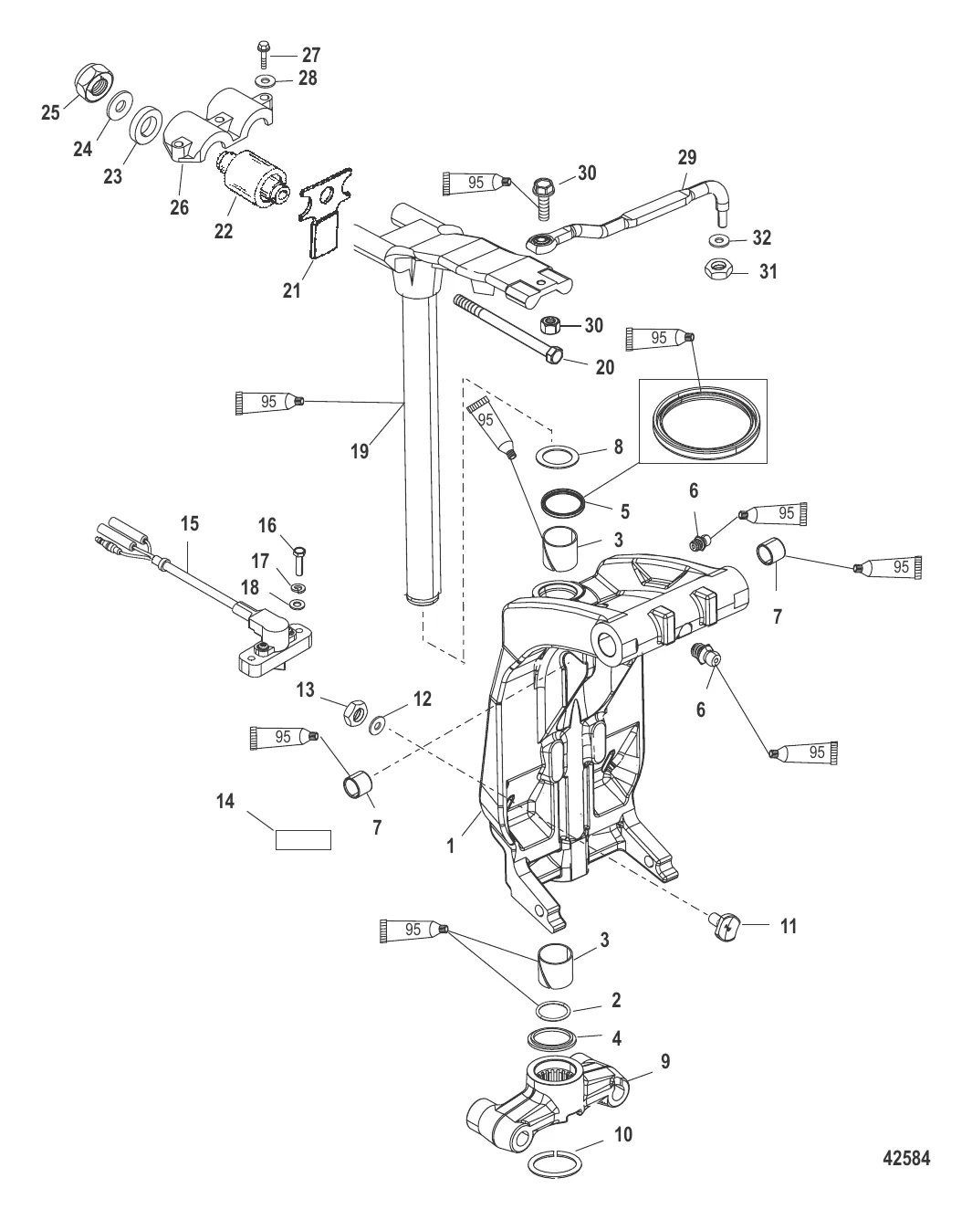 Шарнирный кронштейн